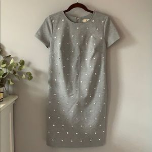 Michael Kors Grey Embellished Dress